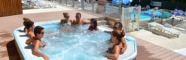 Jacuzzi Camping Alpes Dauphiné